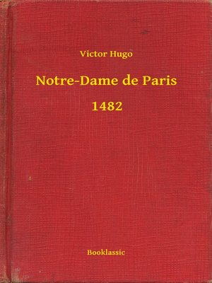 cover image of Notre-Dame de Paris--1482